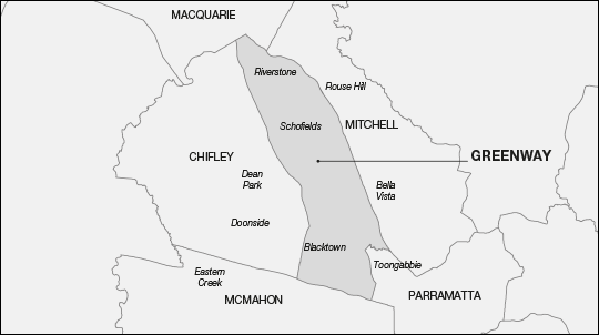 Proposed Division of Greenway