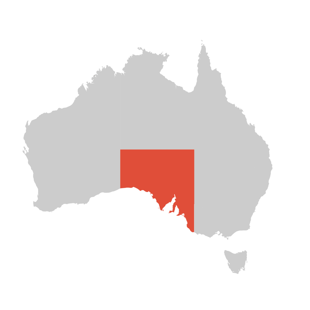 South Australia redistribution map